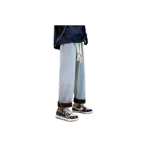 Genius Pooh Светло-Синие Унисекс Джинсы