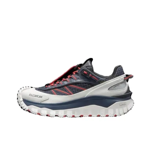 Moncler Низкий Топ Повседневная Обувь Мужская Черная