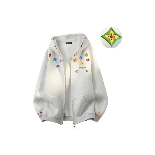 HUANQIU Кардиган Свитшот Унисекс