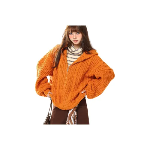 BEAR UNION Оранжевый Унисекс Трикотаж