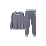 Комплект нижнего белья из мягкого флиса ZF-Свет в среднем сером цвете