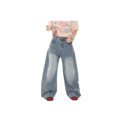 NRXX Blue Women's Jeans NRXX Синий Женские Джинсы