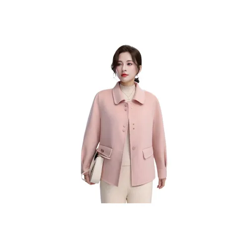 KAIMUSHI Розовое Женское Пальто