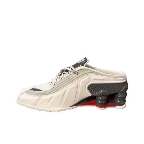 Martine Rose x Nike Shox MR4 Беговые кроссовки Унисекс Белый