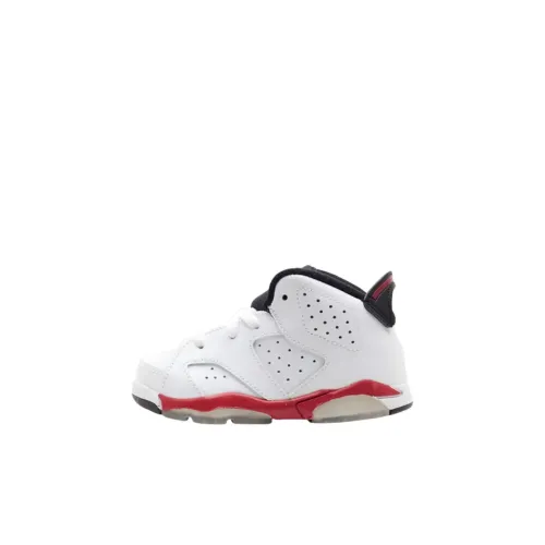 Jordan Air Jordan 6 High Топ Обувь для малышей Белый Infant Wa Toddler