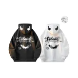 Чёрный + Белый (2 упаковки, с флисовой подкладкой)