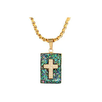 NUANTONG Титановые стальные ожерелья для мужчин