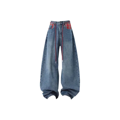 WELTER EXPERIMENT Blue Unisex Jeans