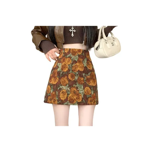 SNZX Повседневные короткие юбки женские