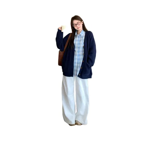 HIPHOPPUNKS Темно-синий женский трикотаж