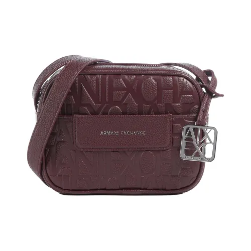 ARMANI EXCHANGEAE Синтетическая кожа Camera Сумка Плечевая сумка Женская Бордовый