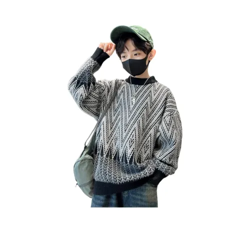 TLIT Серые Свитера для Подростков