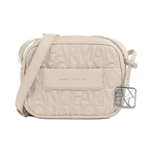 ARMANI EXCHANGEAE Искусственная кожа Camera Сумка Плечевая сумка Женская Бежевая