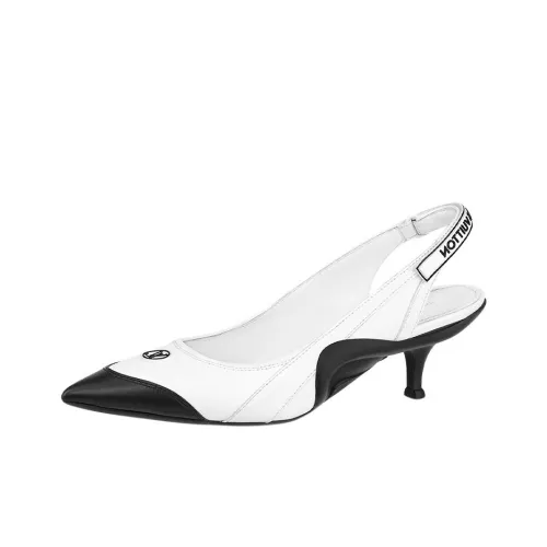 LOUIS VUITTON Archlight Конусный каблук Высокие каблуки 5,5 см Женские Белый Черный