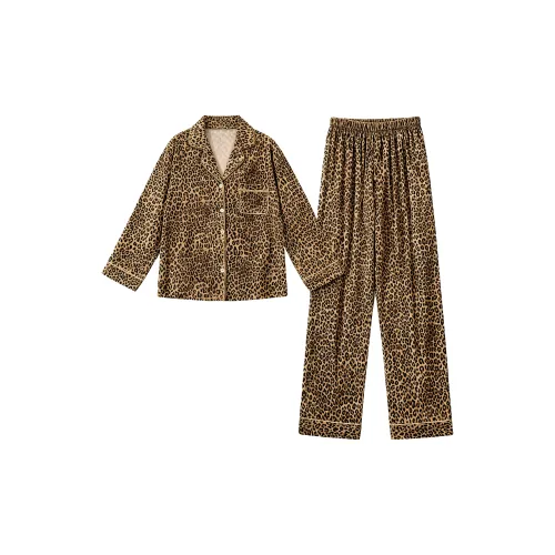 O'MESIK Коричневый Женские Пижамные Комплекты