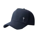 Высокая макушка, вышивка, десять, темно-синий, синий, корейский дизайнер, стиль