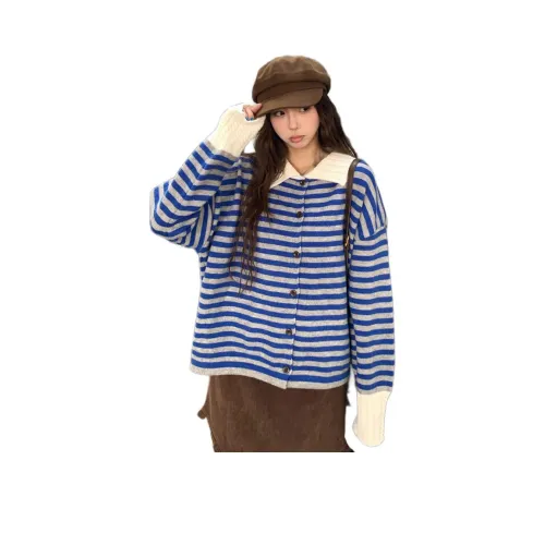 CASTLE WOODS Синие полосы Женская трикотажная одежда