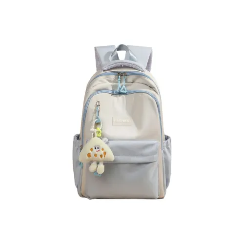 COMELY Ткань Рюкзак Путешествие Короткий Trip Дорожная сумка Рюкзак Стандартный Женские Синий Белый