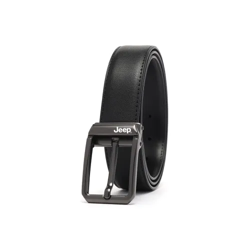 Jeep Спилок коровья кожа ремни унисекс 3,5 см