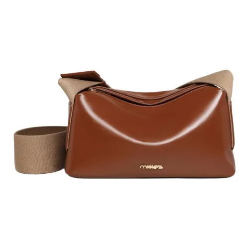 MILLIE'S Сумка через плечо из коровьей кожи стандартная женская коричневый черный