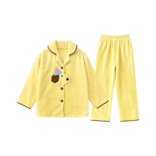 O'MESIK Желтый Женские Пижамные Комплекты