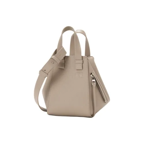 LOEWE Hammock Мягкий с рельефом Телячья кожа Через плечо Сумка Женская Терракота