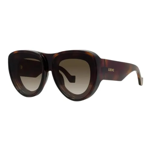 LOEWE Ацетат Кошачий глаз Солнцезащитные очки Унисекс Черепаховый