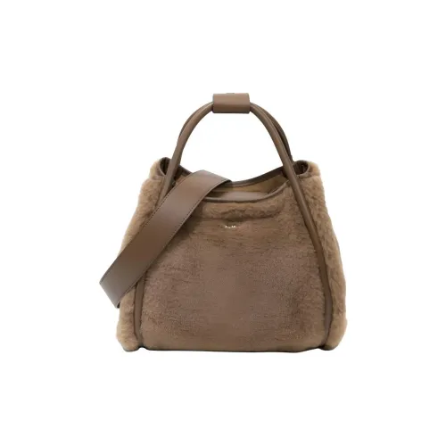 MaxMara Шерсть Сумка Женская Коричневая