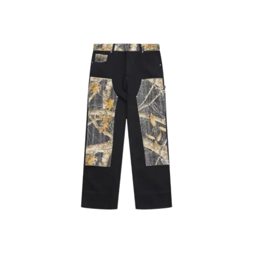 Wooden Rabbit Черные Мужские Джинсы