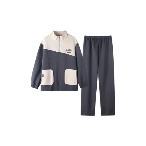 MADALLO Серый Мужской Пижамный Комплект