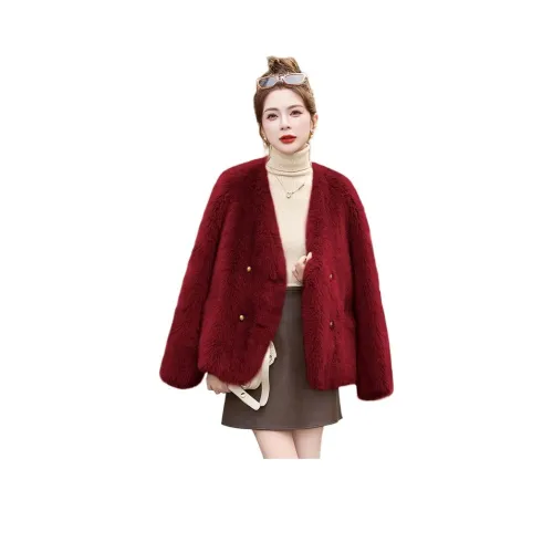 MEXICAN Бархат Feel Пальто Женское