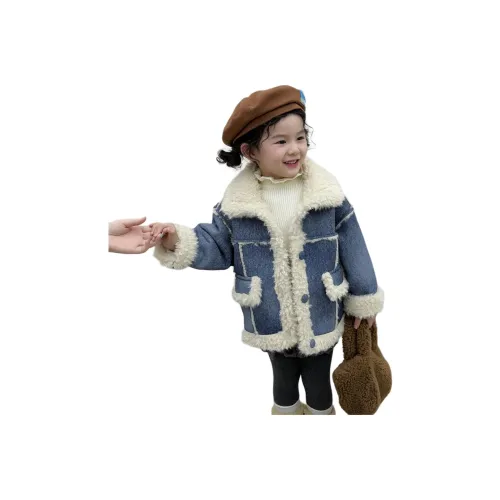 Hua Le Ji Хлопковый пуховик для детей 3-7 лет