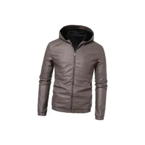 UZXJ Унисекс Кожаные куртки