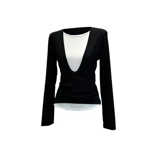 PEA Черный Унисекс T-рубашки