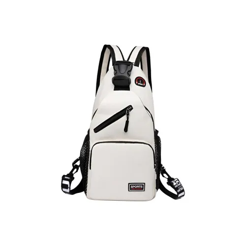 SMVP Полиэстер Sling Сумка Унисекс Черный Белый