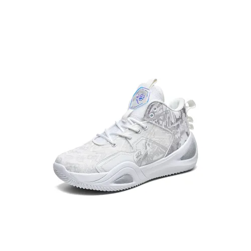 Genius Pooh Износостойкий Легкий Амортизирующий Противоскользящий Детские Баскетбольные Кроссовки Унисекс