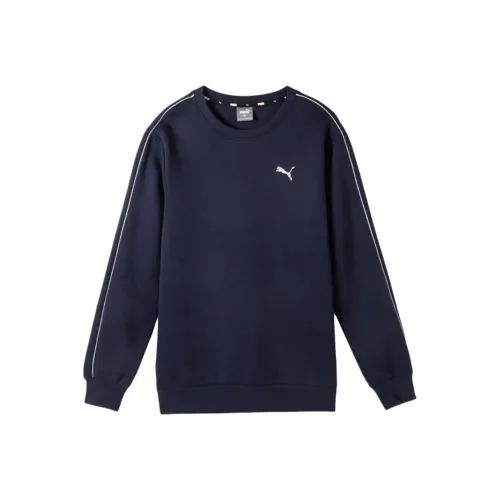 PUMA ESS Толстовка Мужская Морской Синий