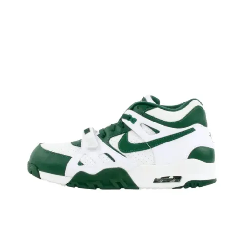 Nike Air Trainer 3 Винтажные баскетбольные кроссовки Мужской Бело-зеленый