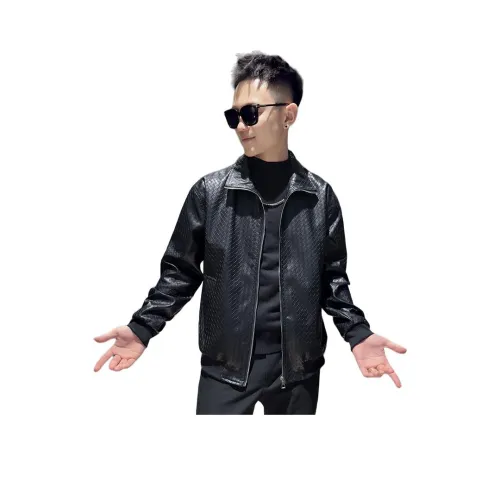 FRQ Черный Унисекс Кожаные куртки