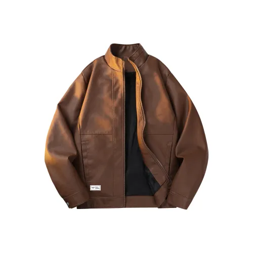 Budding Bear Кожа Куртка Унисекс