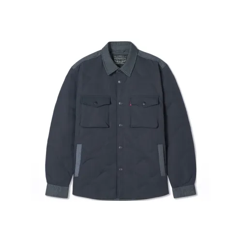 Levis Темно-синий Унисекс Пуховики