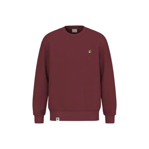 HAZZYS PHIZ Темно-красный Унисекс Свитшоты