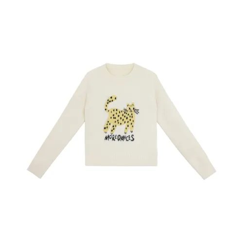 DITB Экрю Женская Трикотажная Одежда