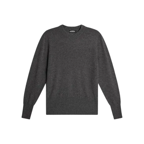 J.Lindeberg Темно-серый смешанный цвет женские свитера