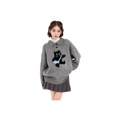 HAPG Серый Женский Трикотаж