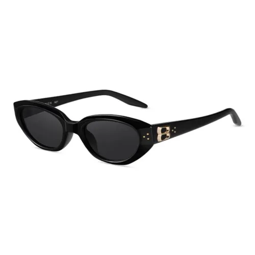 HORIEN Пластиковая оправа Кошачий глаз Солнцезащитные очки Унисекс