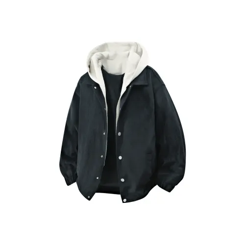 PASOK С капюшоном Куртки и Пальто Мужской