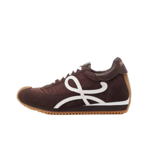 LOEWE Flow Runner Low Топ Повседневная обувь Женская Коричневая
