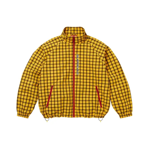 Supreme FW25 Week6 Клетка Track Jacket Unisex