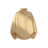 [Легко чистить] Абрикос (Холодная Собака Логотип на груди)